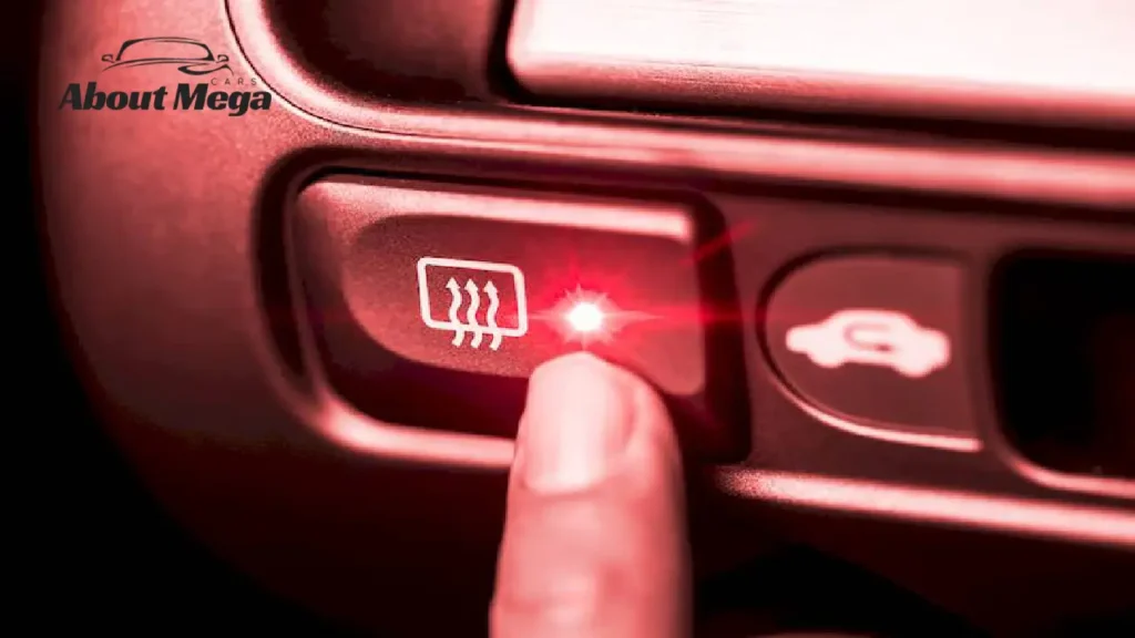 Defrost Button in Car 